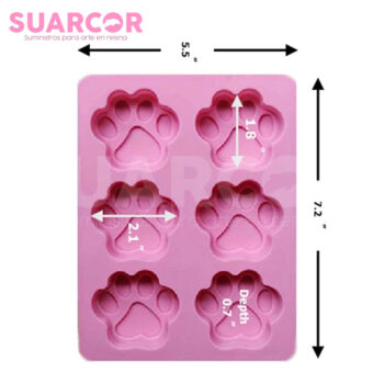 Molde-de-silicon-para-galleta-con-forma-de-pata-de-perro-suministros-para-arte-en-resina-costa-rica-SUARCOR-2