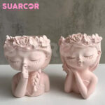 Molde De Silicon En Forma De Niñas  diferentes estilos precio x unidad