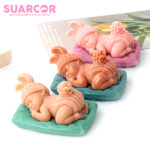 Molde De Silicon De Bebe Dormido
