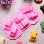 Molde De Silicon Mini Carritos