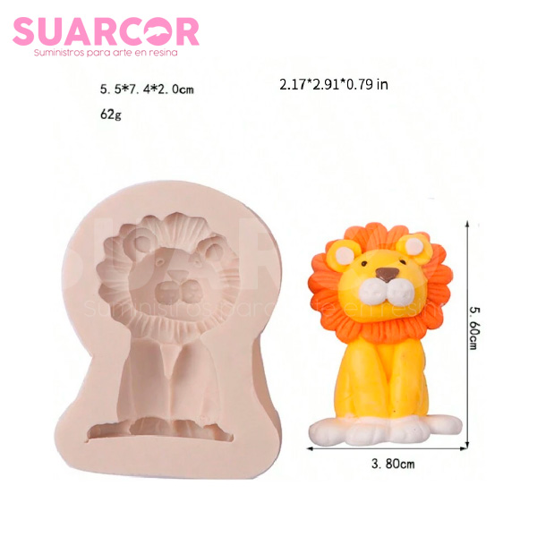 Molde De Silicon De Animales (PRECIO POR UNIDAD) - Image 2