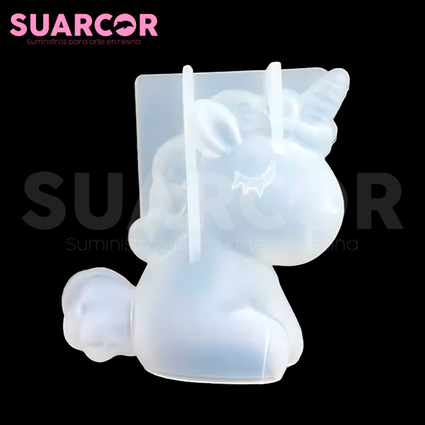 Molde De Silicon Forma De Unicornio Sentado