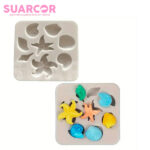 Molde De Silicon En Formas Marinas Varias