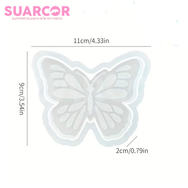 Molde De Silicon En Forma De Mariposa - Image 2