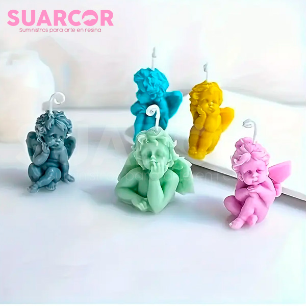 Molde De Silicon Angeles (PRECIO POR UNIDAD)