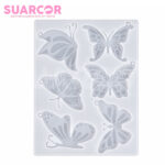 Molde de Silicón Mariposas – 6 Diseños