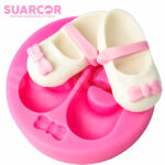 Molde de Silicon Baby Shoes con Lacito