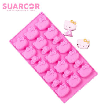 Molde de Silicón -Hello Kitty en Costa Rica, Suarcor 