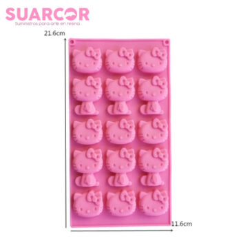 Molde de Silicón -Hello Kitty en Costa Rica, Suarcor 