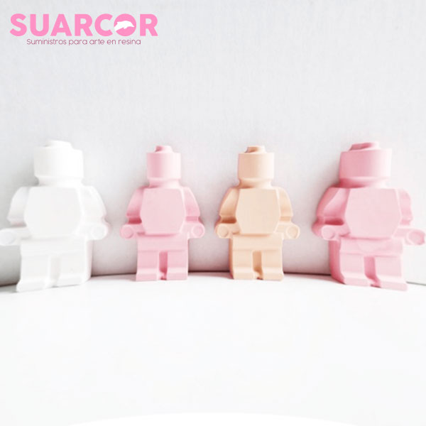 Molde de Silicón para Figuras tipo bloque de construcción - Image 3
