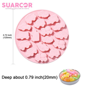 Molde de Silicón con diseño de Vehículos en Costa Rica, Suarcor