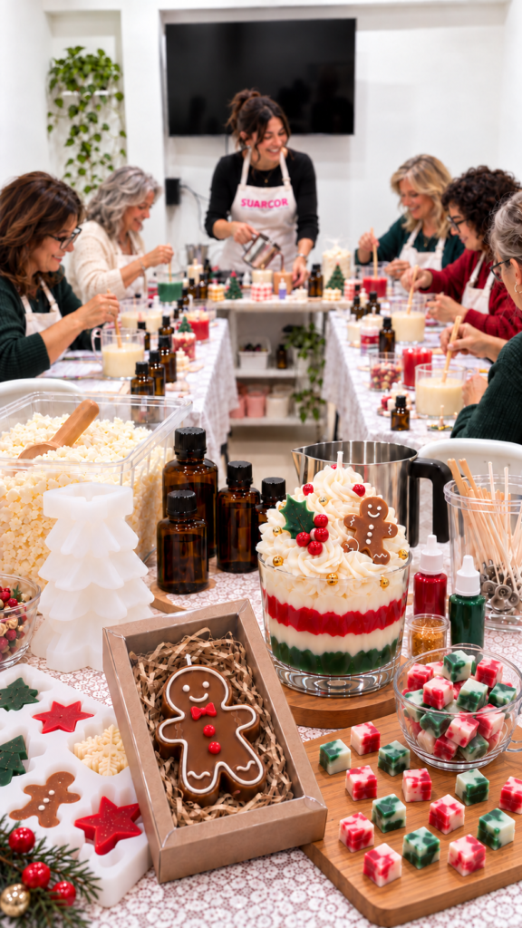 curso de velas artesanales y aromaticas en costa rica especial navideño